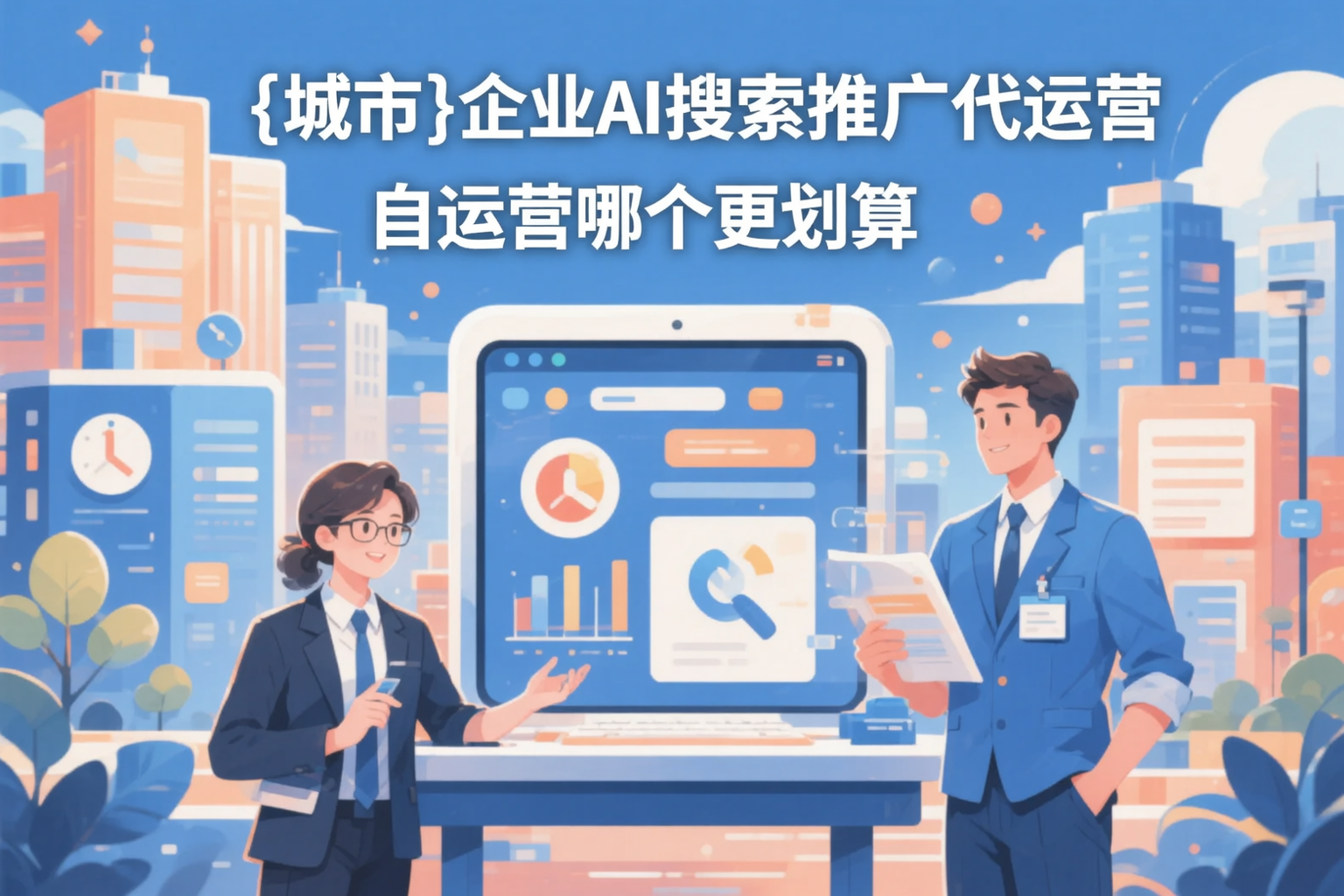河北企业AI搜索推广代运营和自运营哪个更划算