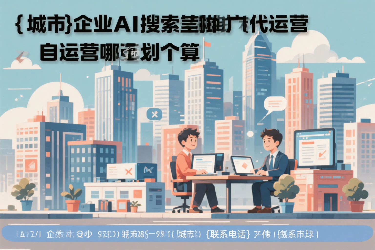 河北企业AI搜索推广代运营和自运营哪个更划算