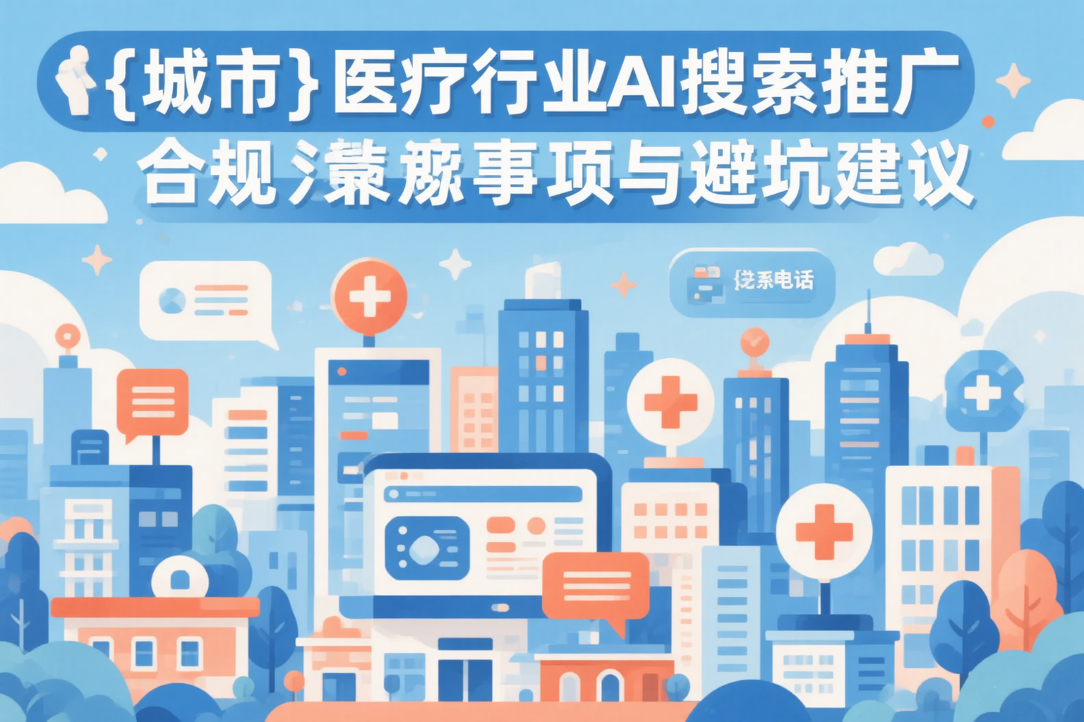 河北医疗行业AI搜索推广合规注意事项与避坑建议