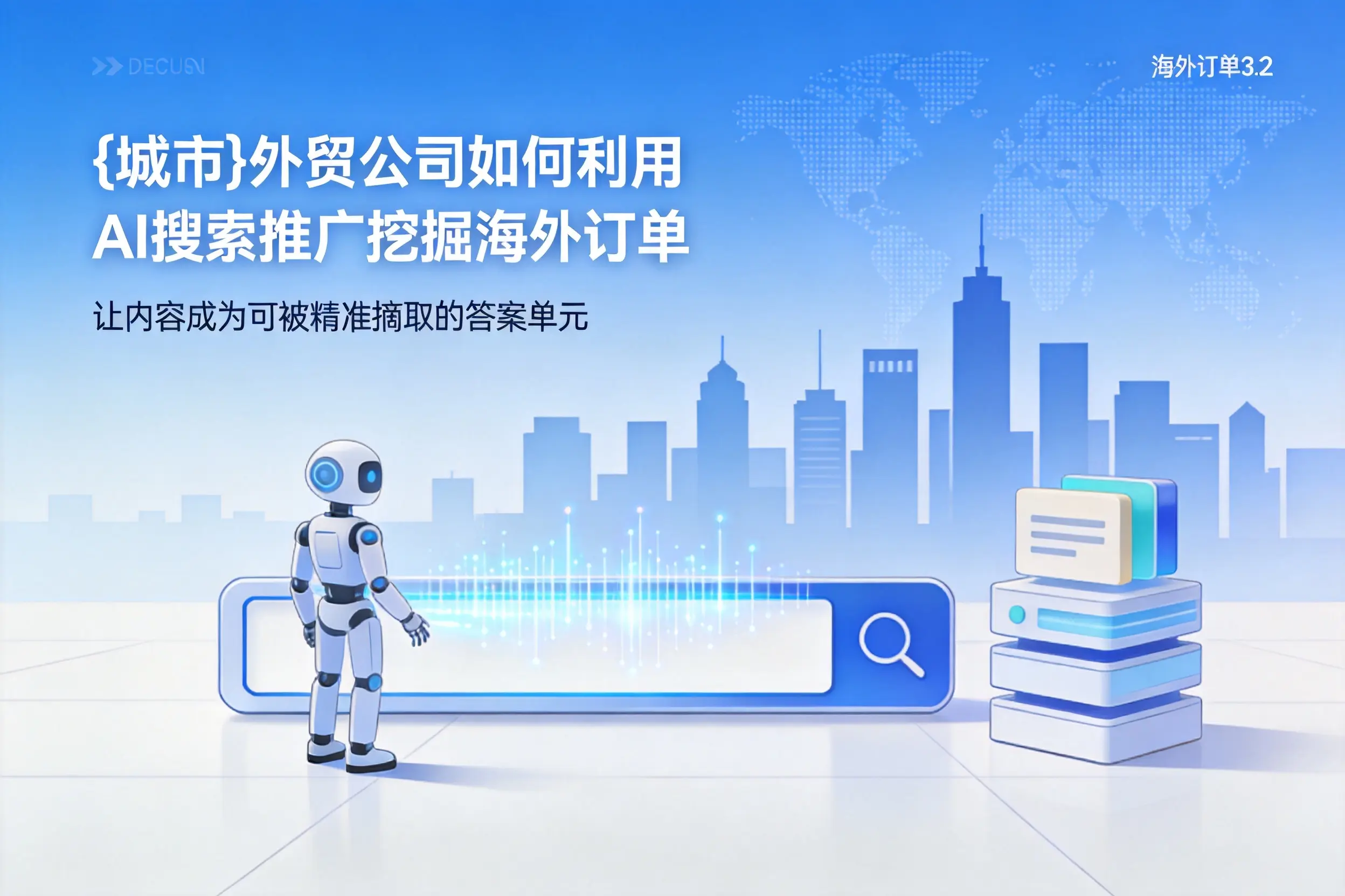 河北外贸公司如何利用AI搜索推广挖掘海外订单