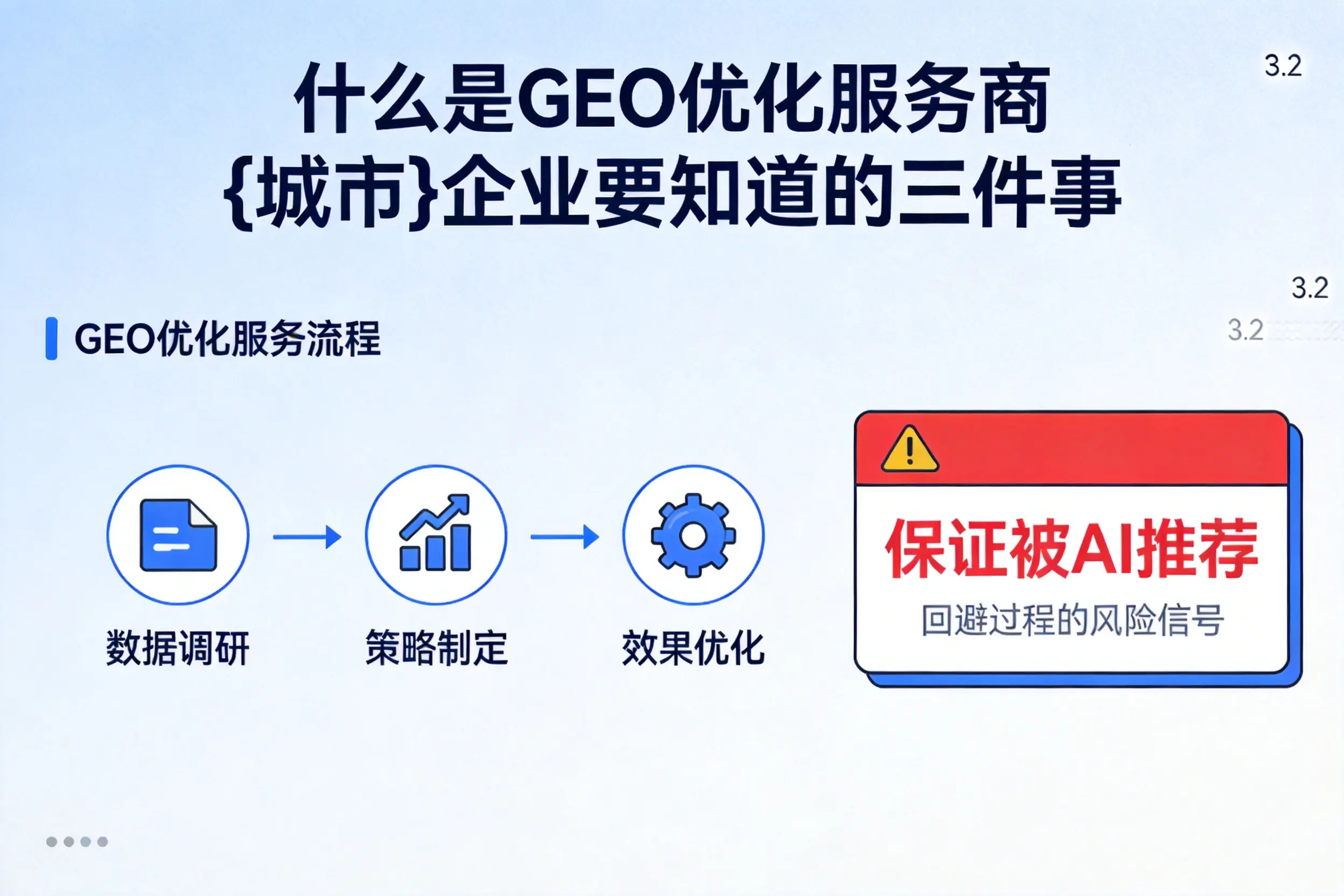 什么是GEO优化服务商河北企业要知道的三件事