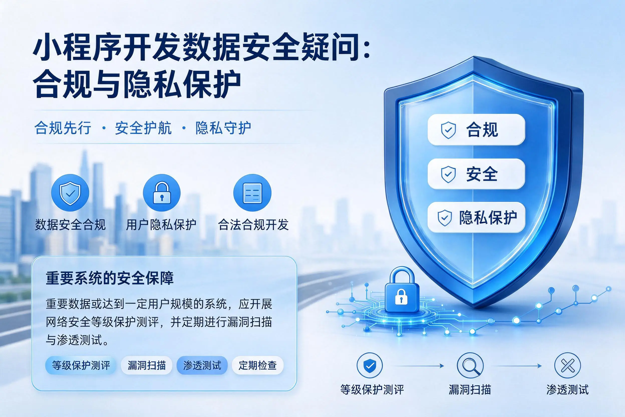 河北小程序开发数据安全疑问：合规与隐私保护