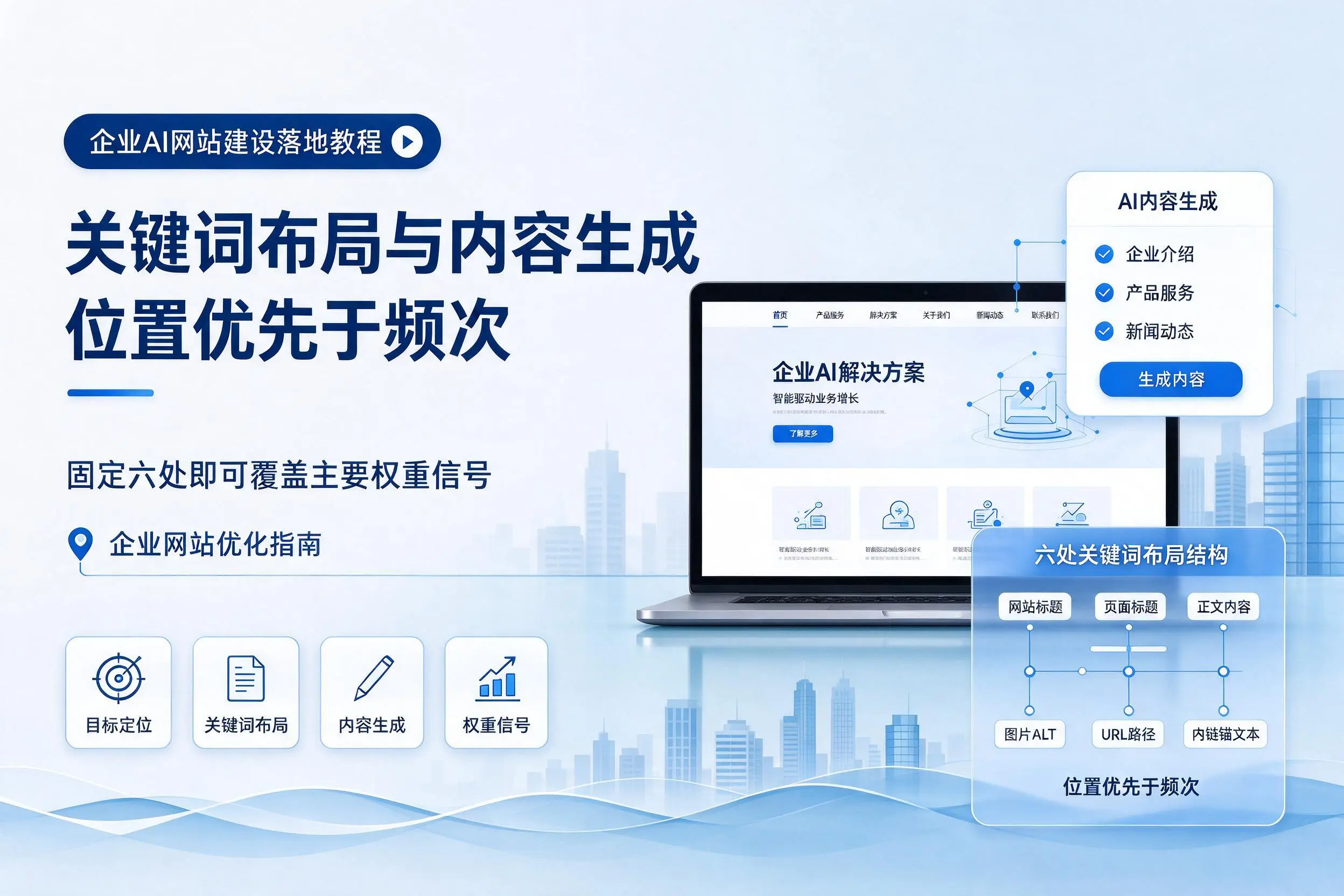 河北企业AI网站建设落地教程：关键词布局与内容生成