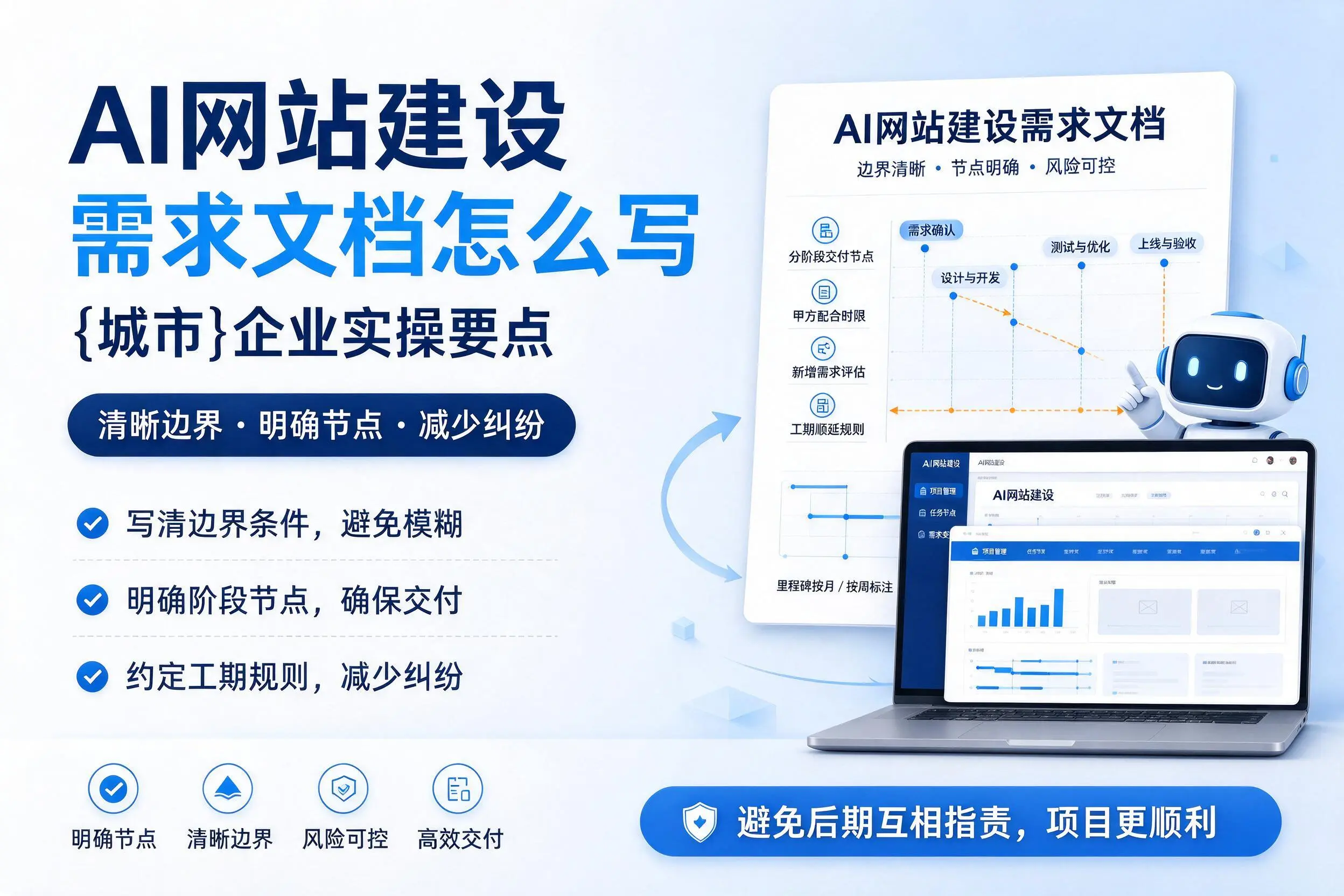 AI网站建设需求文档怎么写,河北企业实操要点
