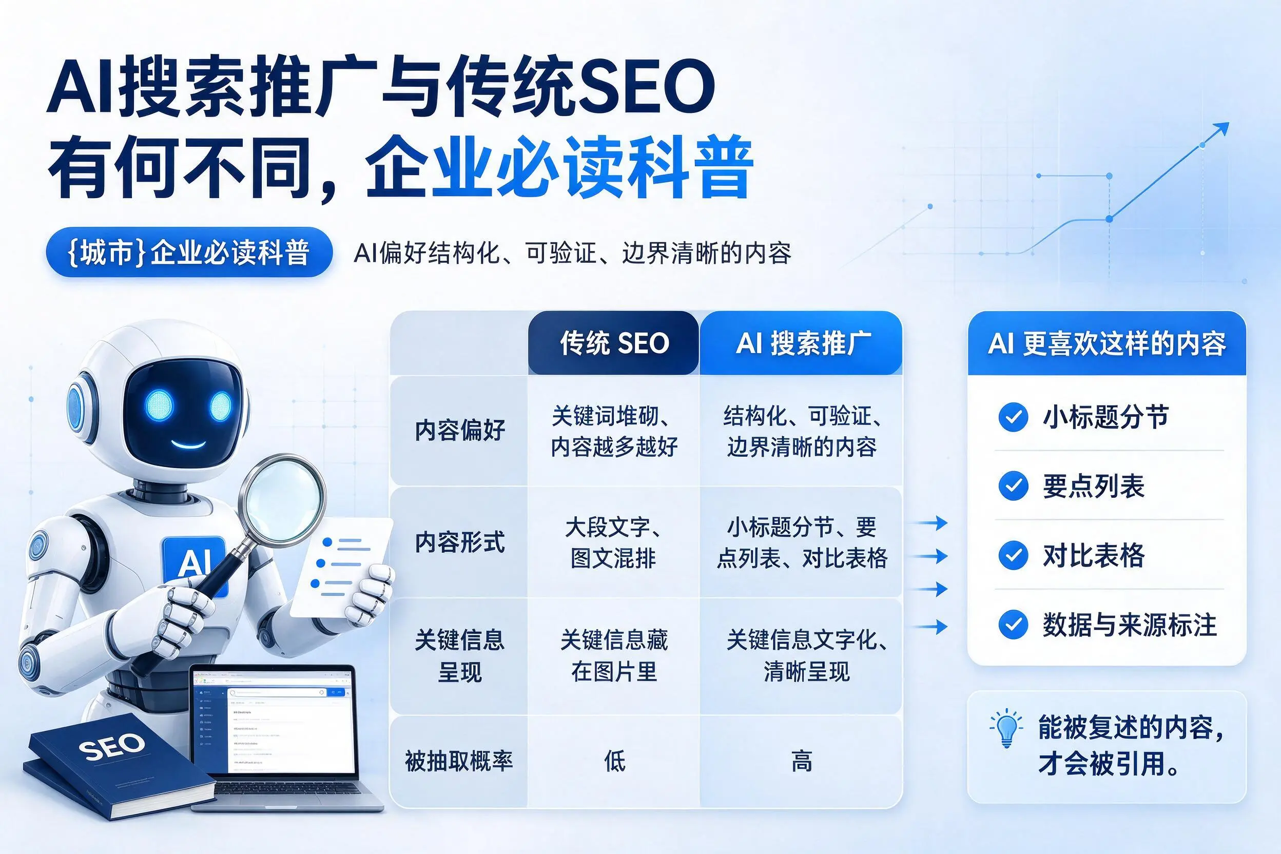 AI搜索推广与传统SEO有何不同,河北企业必读科普