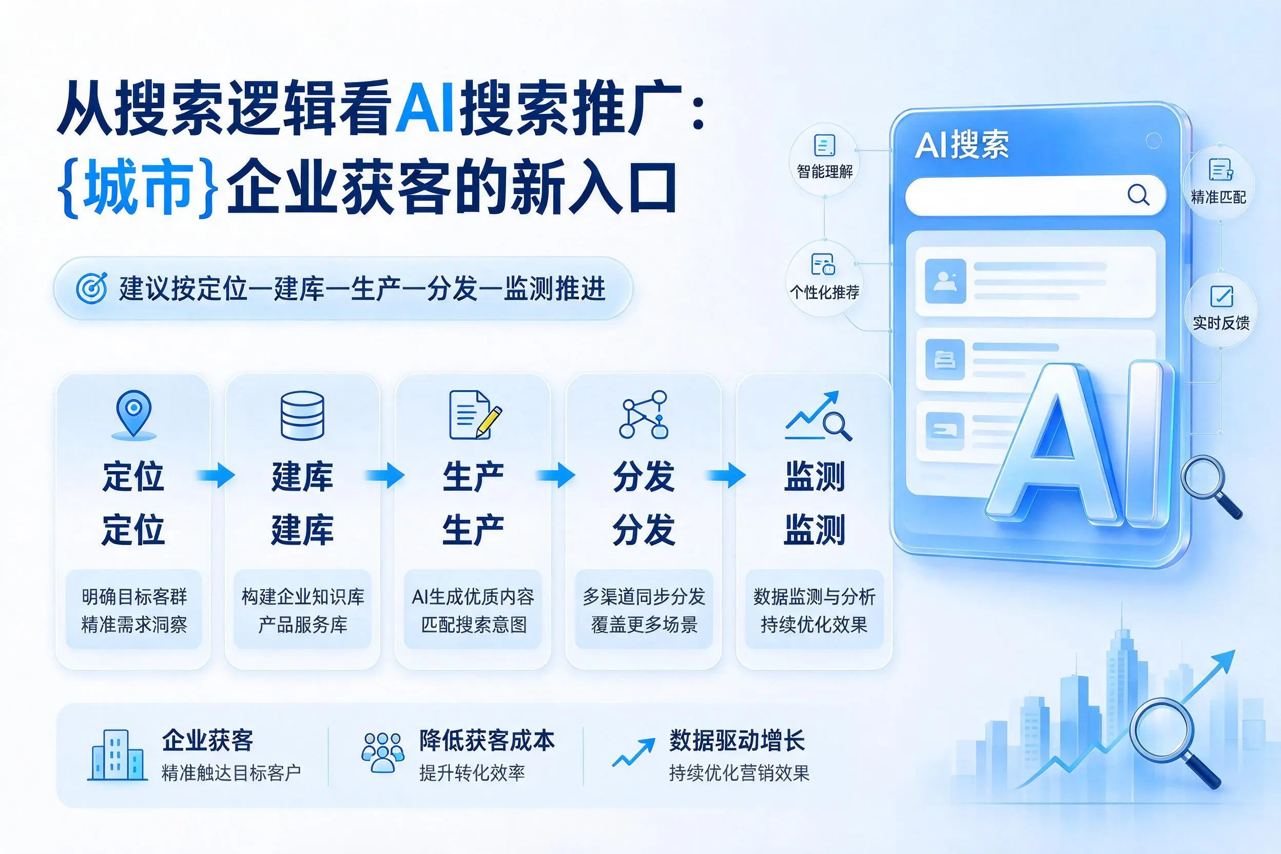 从搜索逻辑看AI搜索推广：河北企业获客的新入口